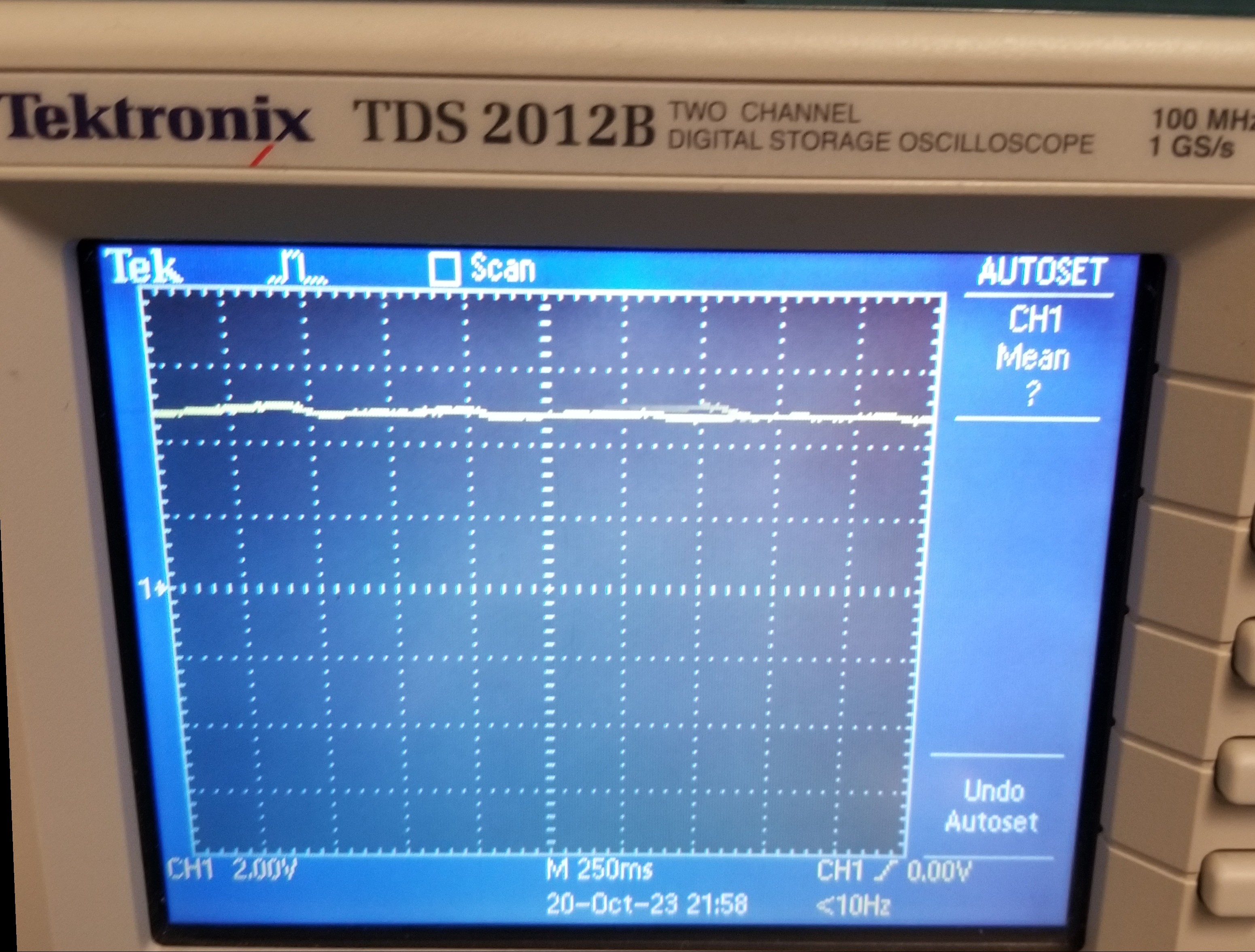 Transimpedance Amplifier Output